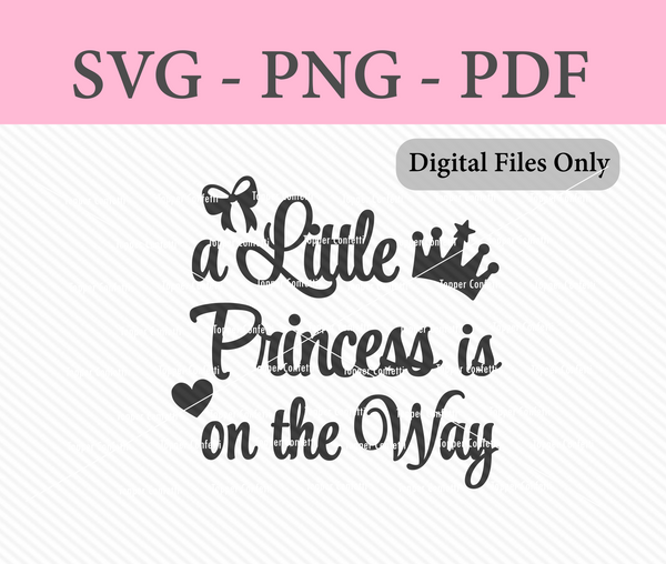 A Little Princess is on the Way Digital Files