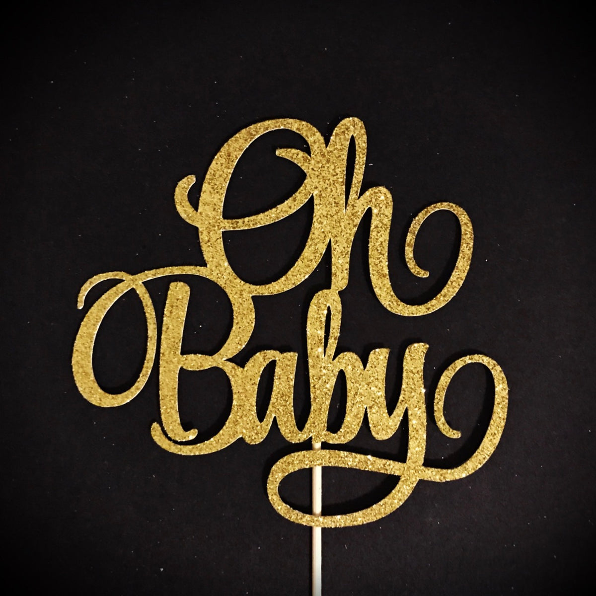 Oh Baby Cake Topper, Baby Shower Cake Topper, Baby Boy Cake Topper, Ba