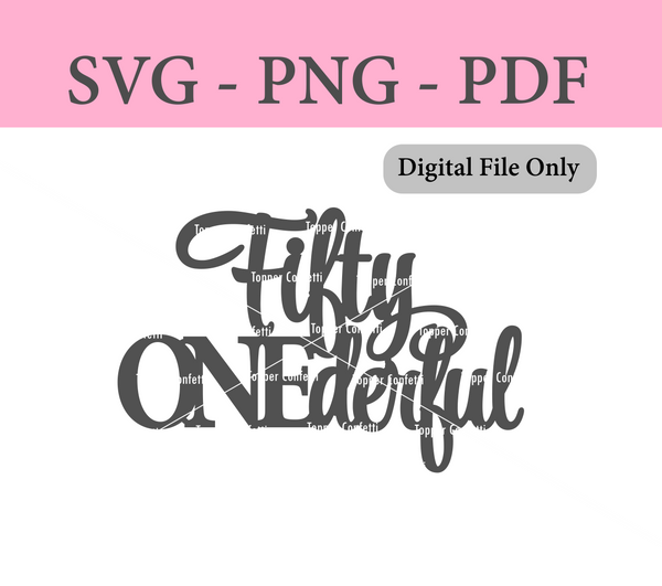 Fifty Onederful Digital Files