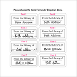 From the Library of Label, Custom Name