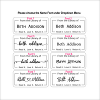 From the Library of Label, Custom Name