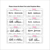 From the Library of Label, Custom Name