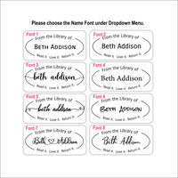From the Library of Label, Custom Name