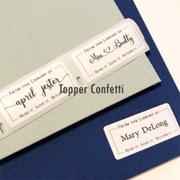 From the Library of Label, Custom Name