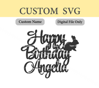 Custom Name Happy Birthday Digital File