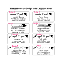 Congrats Grad Address Label