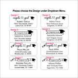 Congrats Grad Address Label