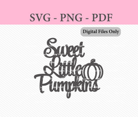 Sweet Little Pumpkins Digital Files