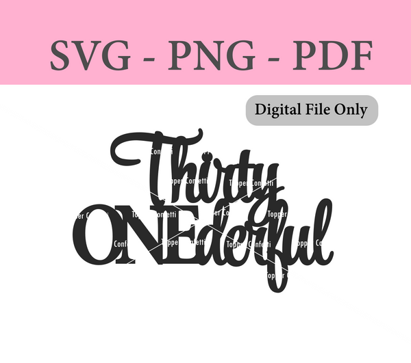 Thirty Onederful Digital Files