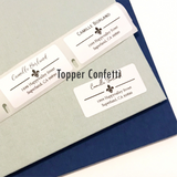 Fleur de Lis Address Label
