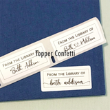 From the Library of Label, Custom Name