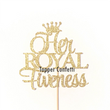 Her Royal Fiveness Cake Topper