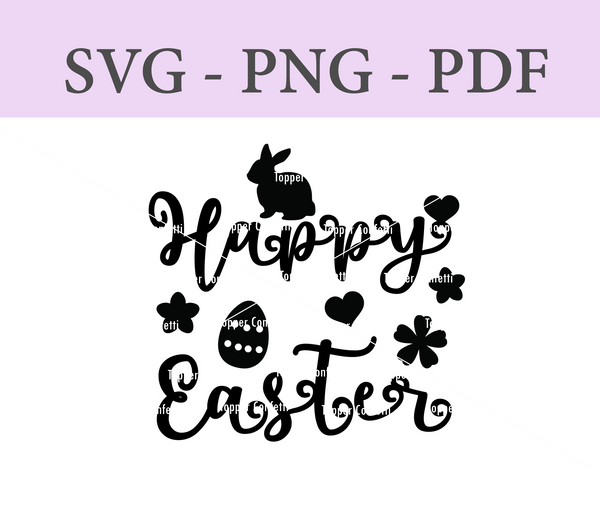 Happy Easter Digital Files