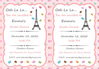 Editable - Double Sided Boarding Pass Invitation