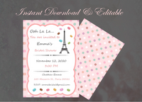 Editable - Double Sided Boarding Pass Invitation