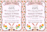 Editable - Some Bunny is One Invitation
