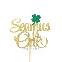 Custom Lucky One Cake Topper