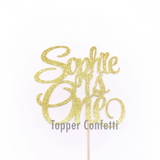Custom One Cake Topper