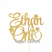 Custom One Cake Topper