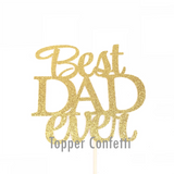Best Dad Ever Cake Topper