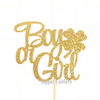 Boy or Girl Cake Topper