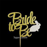 Bride to Be Cake Topper