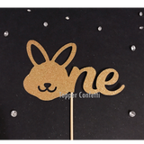 Bunny One Cake Topper