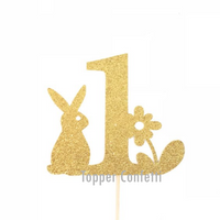 Bunny One Cake Topper