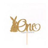 Bunny One Cake Topper