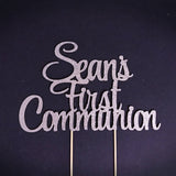 Custom First Communion Cake Topper