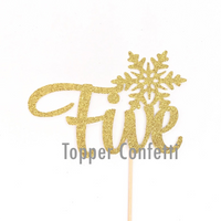 Five Cake Topper