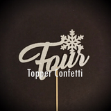 Four Cake Topper
