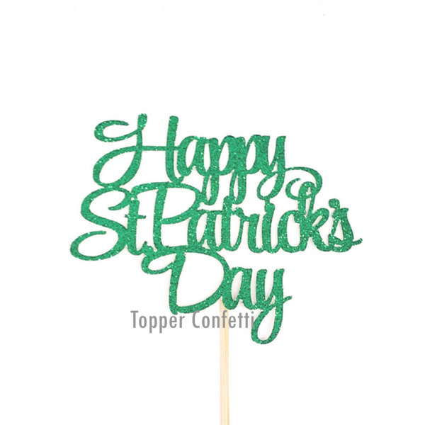 Happy St. Patrick's Day Cake Topper