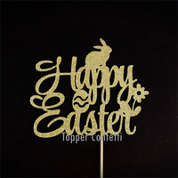 Happy Easter Cake Topper