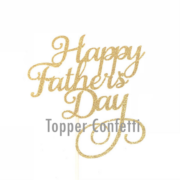 Happy Father's Day Cake Topper
