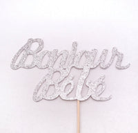 Bonjour Bebe Cake Topper, Paris Theme Baby Shower, Paris Theme Cake Topper, Baby Shower Cake Topper, Paris Cake Topper, Eiffel Tower Topper