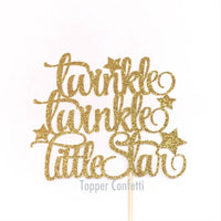 Twinkle Twinkle Little Star Cake Topper