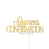 Custom Confirmation Cake Topper