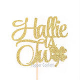 Custom Lucky Two Cake Topper