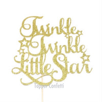 Twinkle Twinkle Little Star Cake Topper