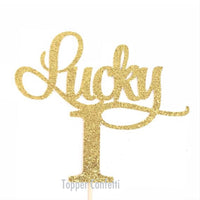 Lucky One Cake Topper