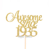 Awesome Since 1935 Cake Topper