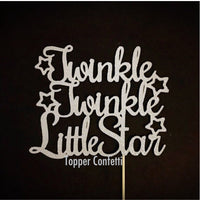 Twinkle Twinkle Little Star Cake Topper