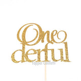 Onederful Cake Topper