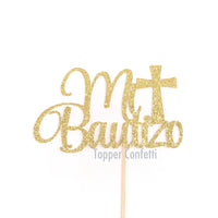 Mi Bautizo Cake Topper
