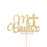 Mi Bautizo Cake Topper