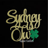 Custom Lucky Two Cake Topper
