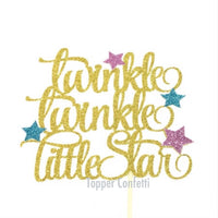 Twinkle Twinkle Little Star Cake Topper
