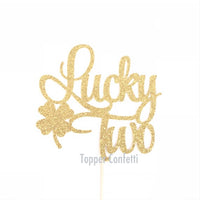 Lucky Two Cake Topper