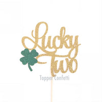 Lucky Two Cake Topper
